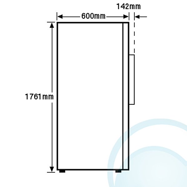 Westinghouse WSE6100SF 610L Side By Side Fridge Appliances Online