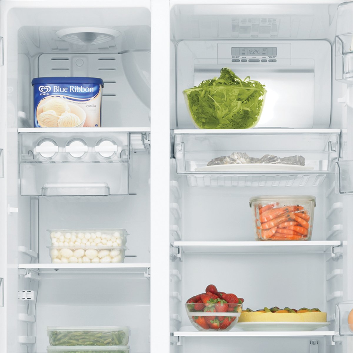 Westinghouse WSE6100SF 610L Side By Side Fridge Appliances Online